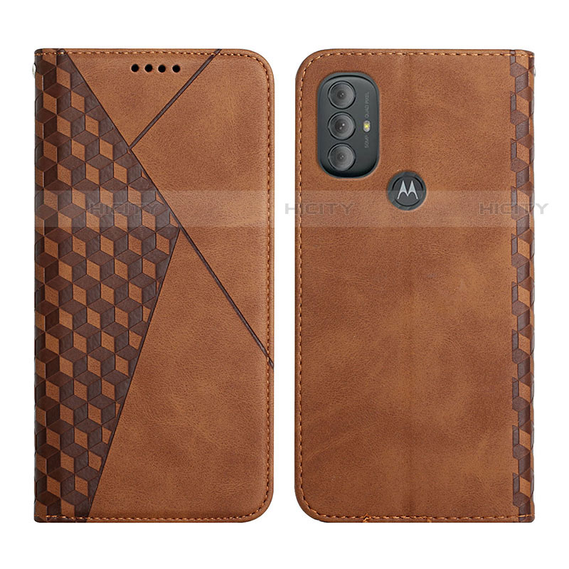 Coque Portefeuille Livre Cuir Etui Clapet Y02X pour Motorola Moto G Play Gen 2 Marron Plus