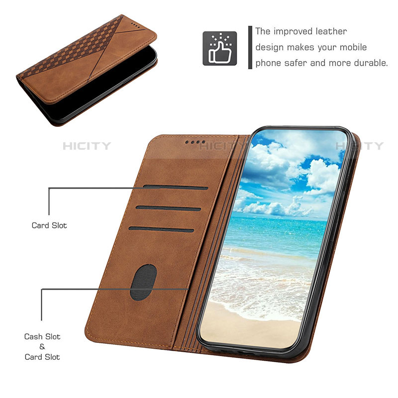 Coque Portefeuille Livre Cuir Etui Clapet Y02X pour Motorola Moto G Play Gen 2 Plus