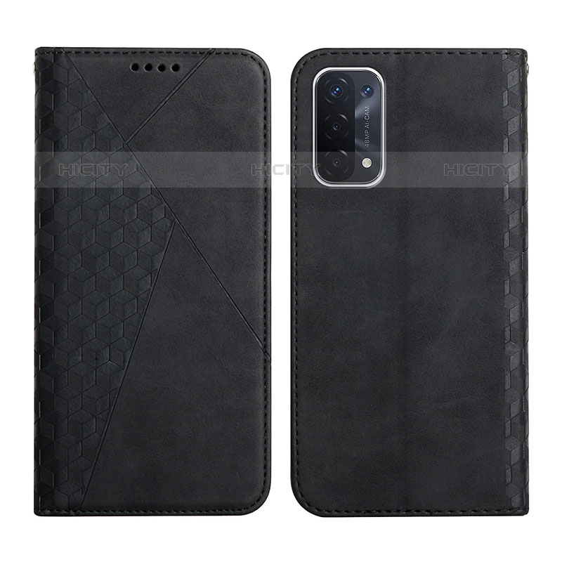 Coque Portefeuille Livre Cuir Etui Clapet Y02X pour OnePlus Nord N200 5G Noir Plus