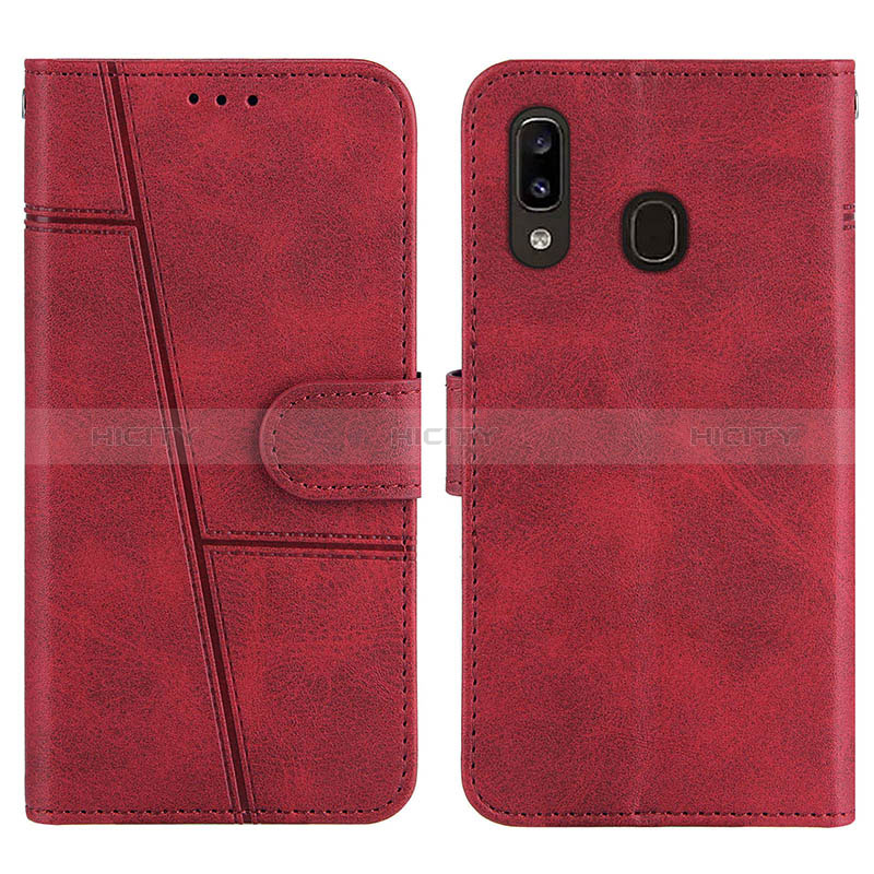 Coque Portefeuille Livre Cuir Etui Clapet Y02X pour Samsung Galaxy A20 Plus