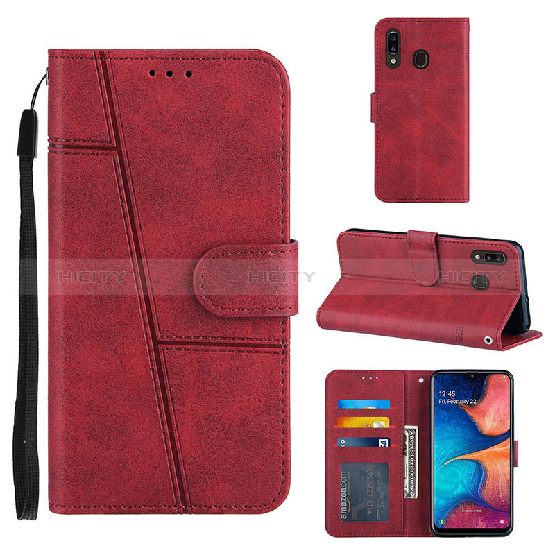 Coque Portefeuille Livre Cuir Etui Clapet Y02X pour Samsung Galaxy A20 Plus