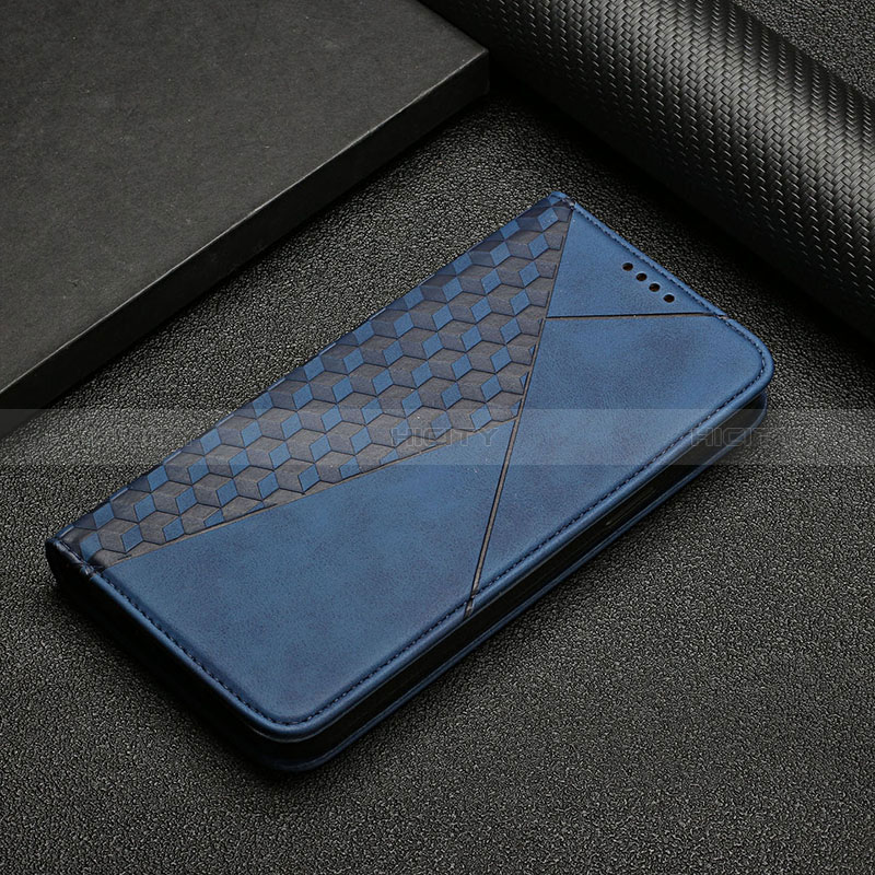 Coque Portefeuille Livre Cuir Etui Clapet Y02X pour Samsung Galaxy A51 4G Bleu Plus