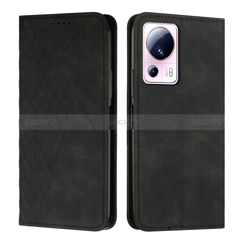 Coque Portefeuille Livre Cuir Etui Clapet Y02X pour Xiaomi Civi 2 5G Noir Plus