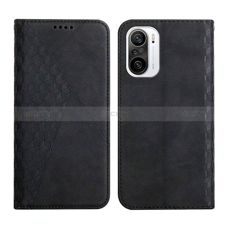 Coque Portefeuille Livre Cuir Etui Clapet Y02X pour Xiaomi Mi 11i 5G Noir Plus