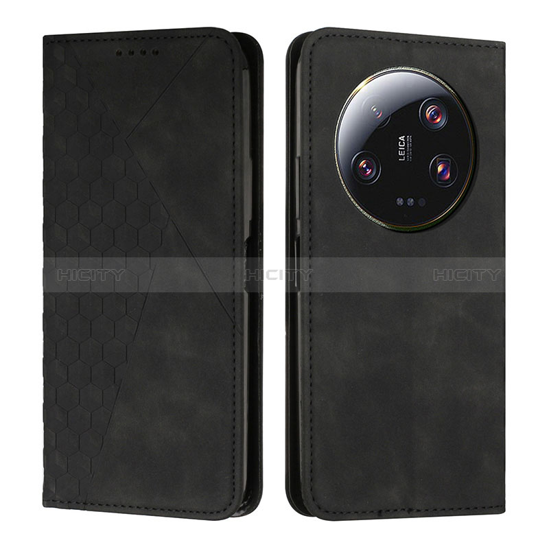 Coque Portefeuille Livre Cuir Etui Clapet Y02X pour Xiaomi Mi 13 Ultra 5G Noir Plus