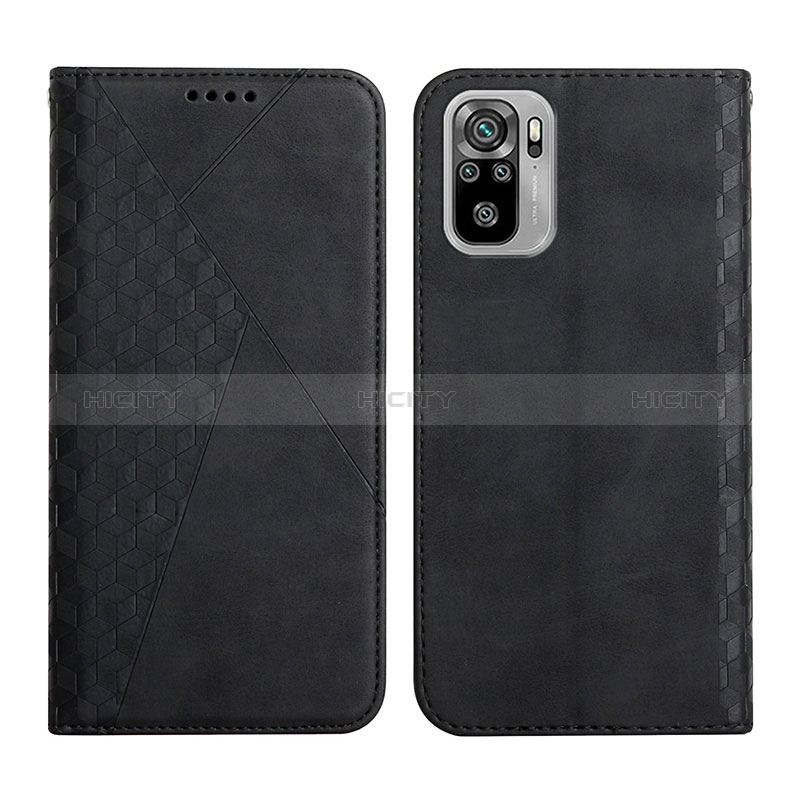 Coque Portefeuille Livre Cuir Etui Clapet Y02X pour Xiaomi Poco M5S Noir Plus