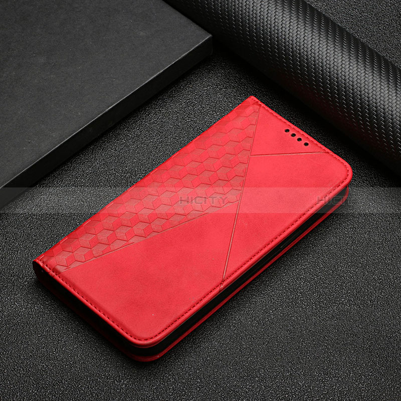 Coque Portefeuille Livre Cuir Etui Clapet Y02X pour Xiaomi Poco X5 Pro 5G Rouge Plus