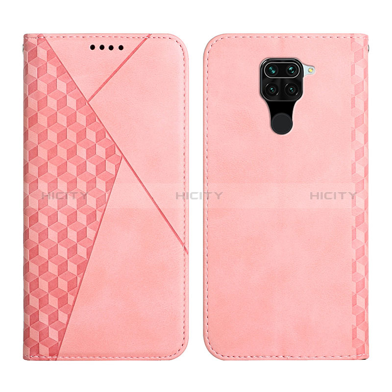 Coque Portefeuille Livre Cuir Etui Clapet Y02X pour Xiaomi Redmi 10X 4G Or Rose Plus