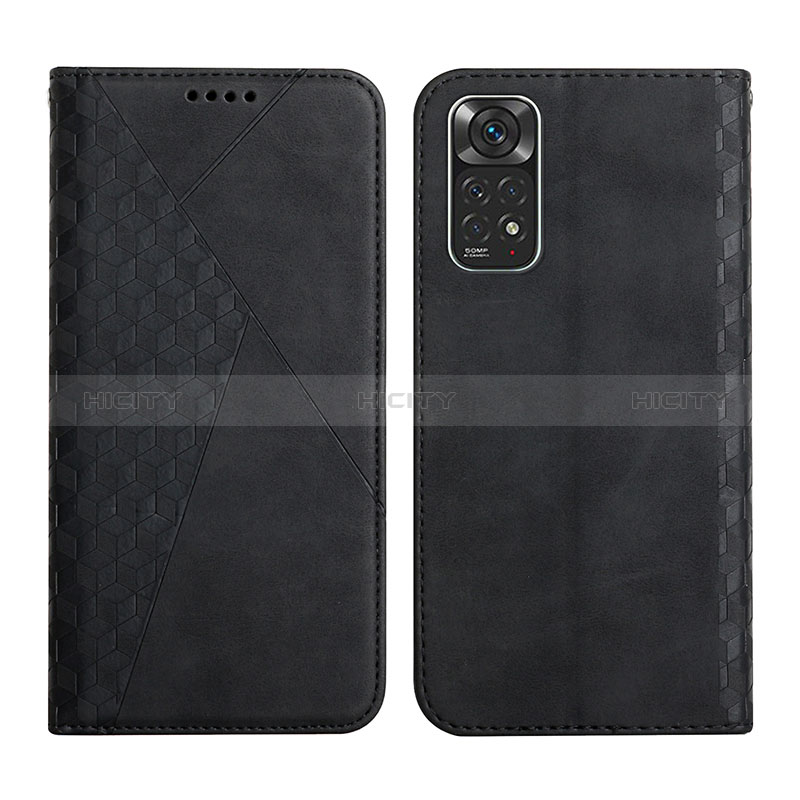 Coque Portefeuille Livre Cuir Etui Clapet Y02X pour Xiaomi Redmi Note 11 4G (2022) Noir Plus