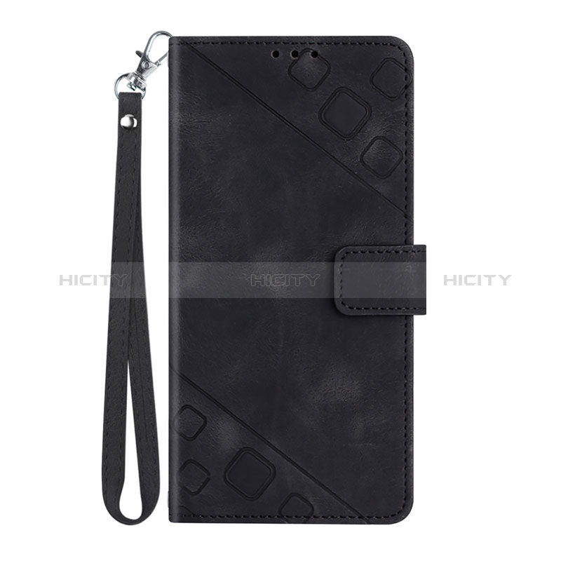 Coque Portefeuille Livre Cuir Etui Clapet Y03B pour Google Pixel 6 5G Noir Plus