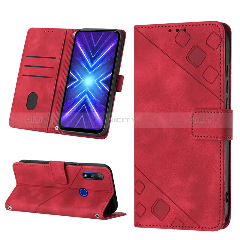 Coque Portefeuille Livre Cuir Etui Clapet Y03B pour Huawei Honor 9X Plus