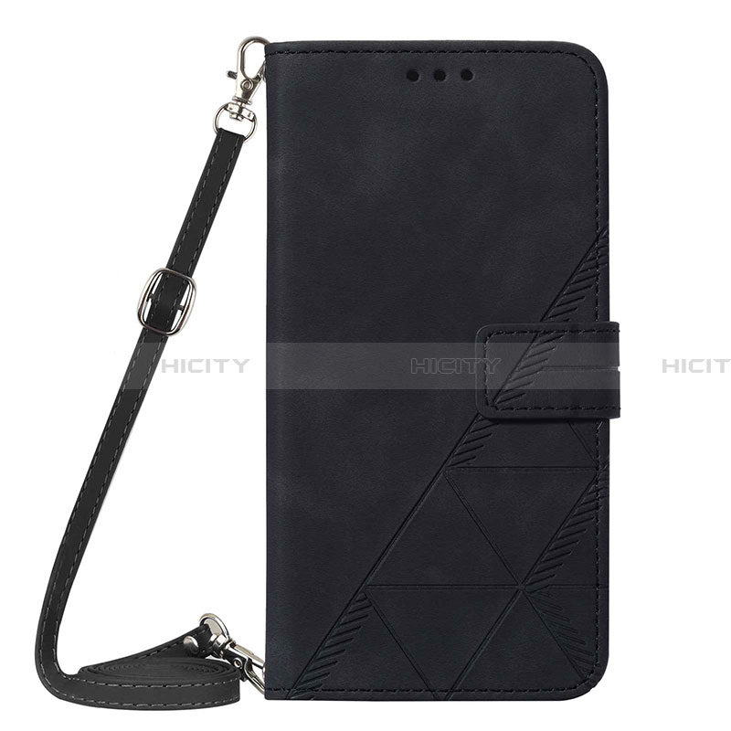 Coque Portefeuille Livre Cuir Etui Clapet Y03B pour Samsung Galaxy A02 Noir Plus