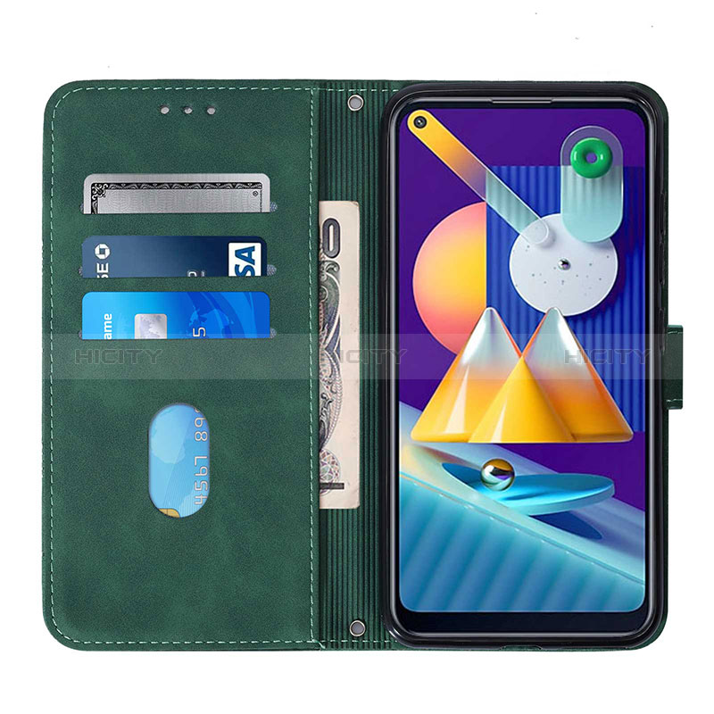 Coque Portefeuille Livre Cuir Etui Clapet Y03B pour Samsung Galaxy A11 Plus