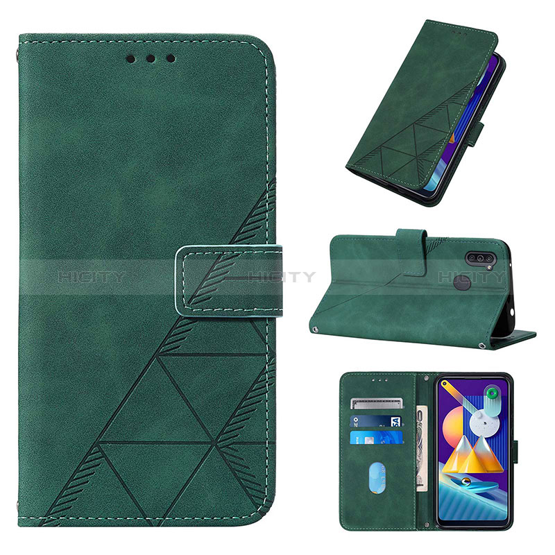 Coque Portefeuille Livre Cuir Etui Clapet Y03B pour Samsung Galaxy A11 Plus