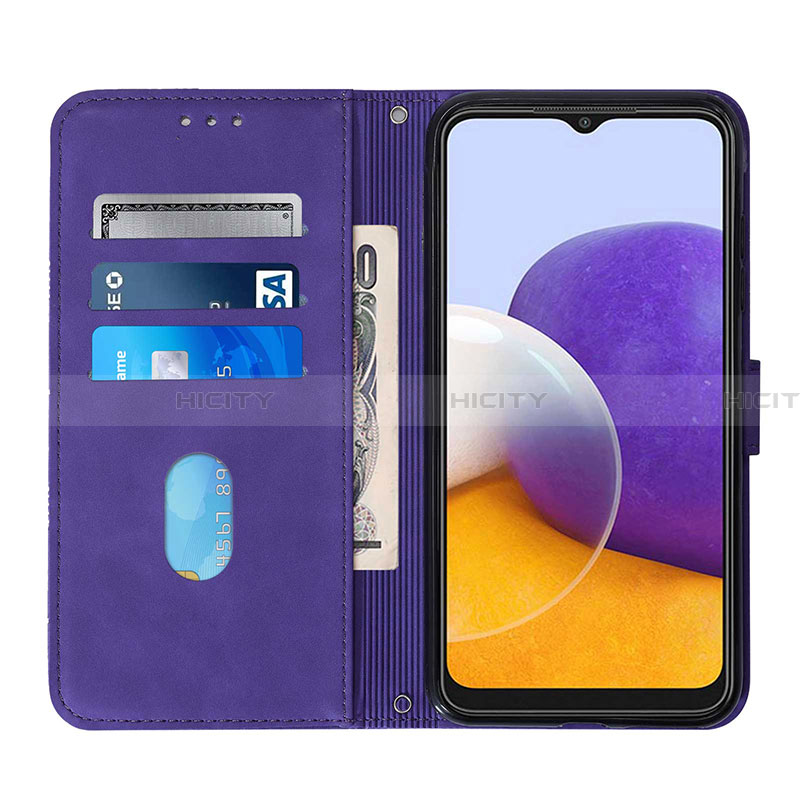 Coque Portefeuille Livre Cuir Etui Clapet Y03B pour Samsung Galaxy A22 5G Plus