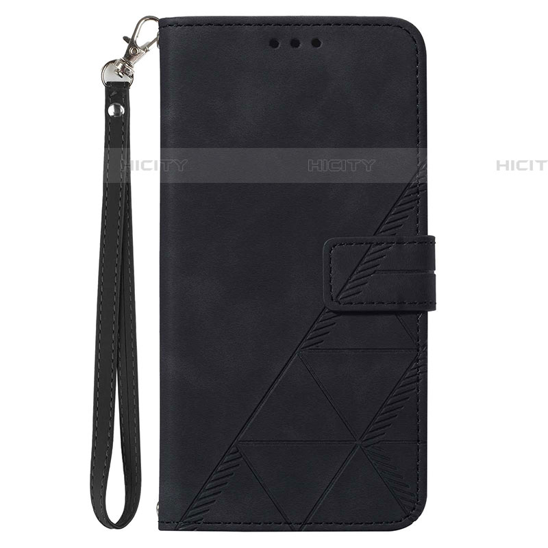 Coque Portefeuille Livre Cuir Etui Clapet Y03B pour Samsung Galaxy A72 4G Noir Plus