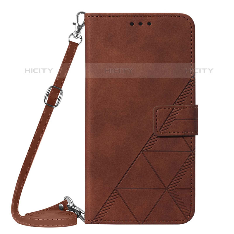 Coque Portefeuille Livre Cuir Etui Clapet Y03B pour Samsung Galaxy M53 5G Marron Plus