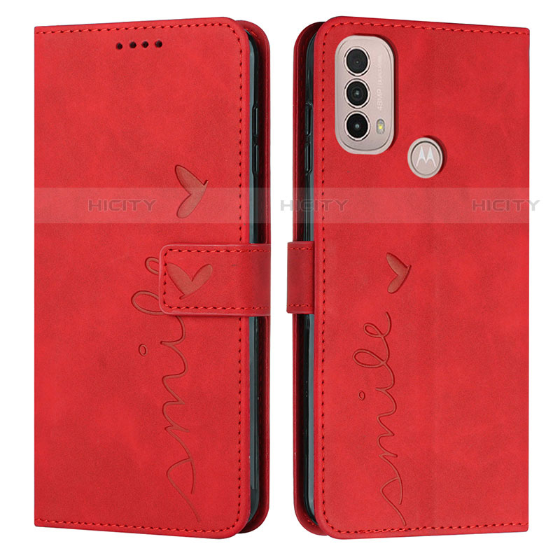 Coque Portefeuille Livre Cuir Etui Clapet Y03X pour Motorola Moto E20 Plus