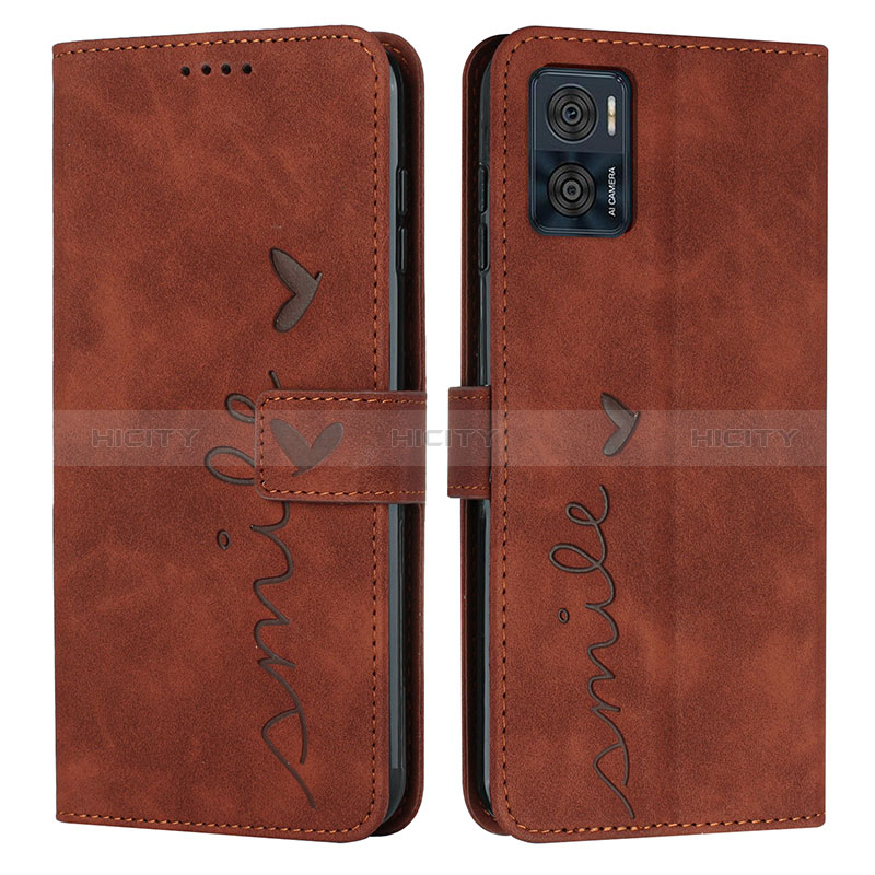 Coque Portefeuille Livre Cuir Etui Clapet Y03X pour Motorola Moto E22 Plus