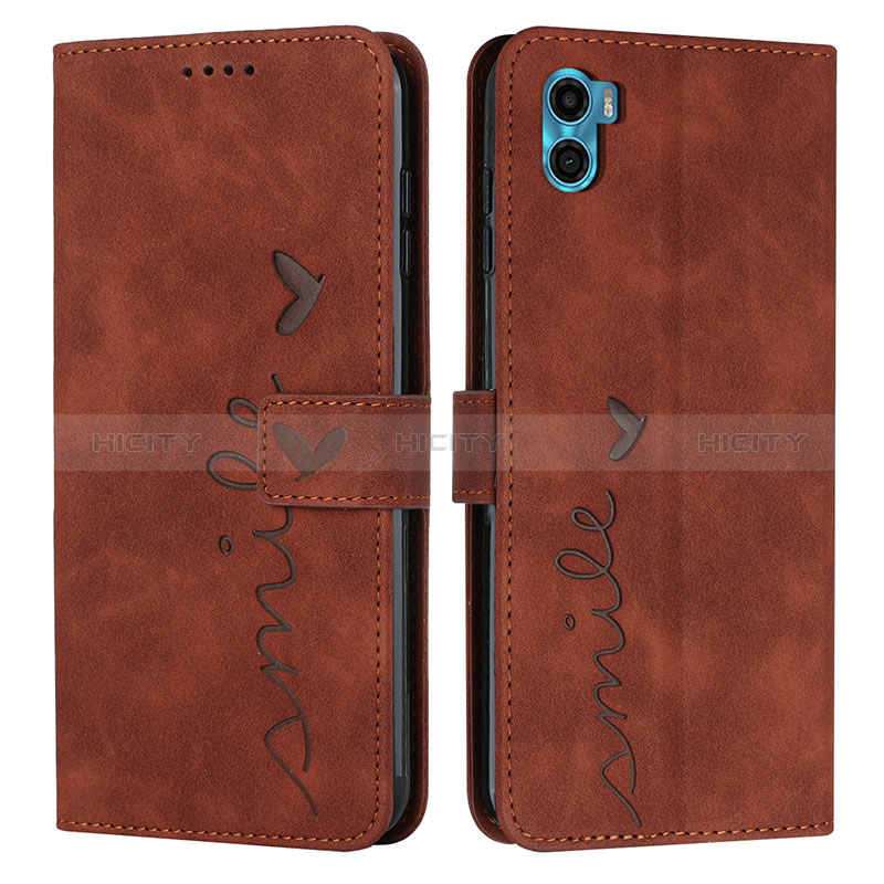 Coque Portefeuille Livre Cuir Etui Clapet Y03X pour Motorola Moto E22S Plus