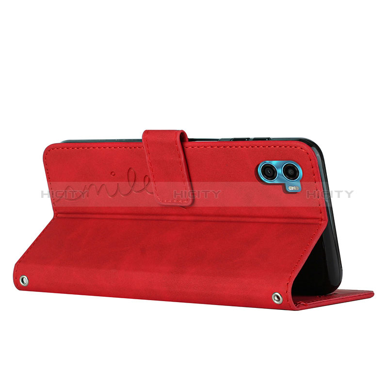 Coque Portefeuille Livre Cuir Etui Clapet Y03X pour Motorola Moto E22S Plus