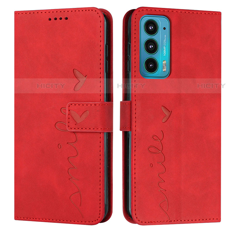 Coque Portefeuille Livre Cuir Etui Clapet Y03X pour Motorola Moto Edge 20 5G Plus