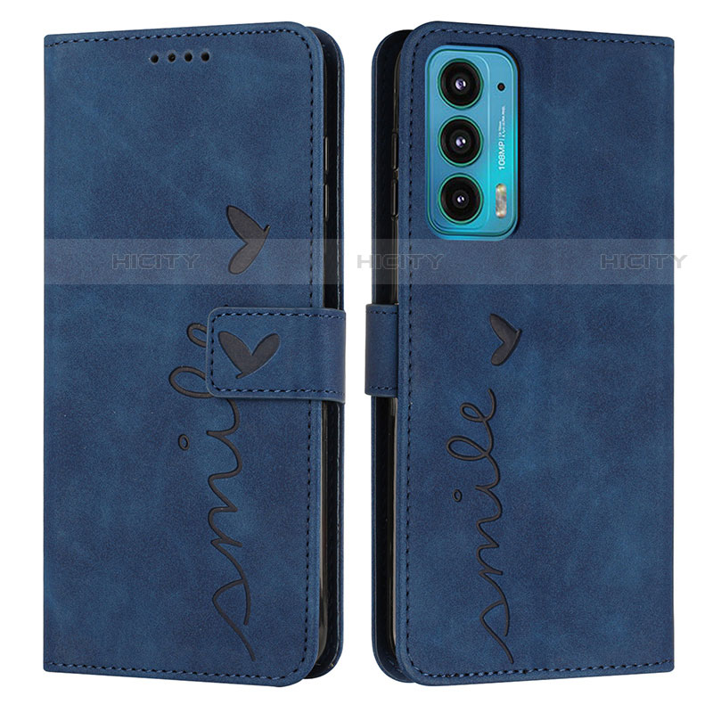 Coque Portefeuille Livre Cuir Etui Clapet Y03X pour Motorola Moto Edge 20 5G Plus