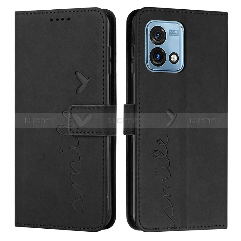 Coque Portefeuille Livre Cuir Etui Clapet Y03X pour Motorola Moto G Stylus (2023) 4G Noir Plus