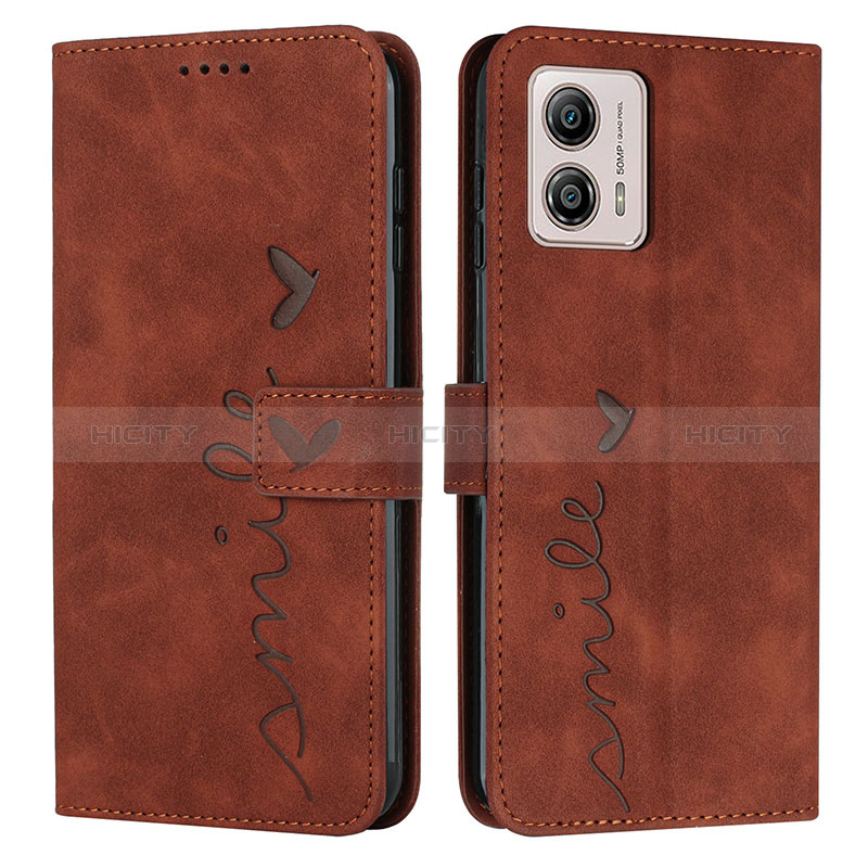 Coque Portefeuille Livre Cuir Etui Clapet Y03X pour Motorola Moto G53 5G Plus