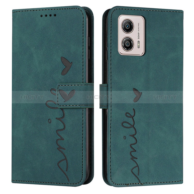 Coque Portefeuille Livre Cuir Etui Clapet Y03X pour Motorola Moto G53j 5G Plus