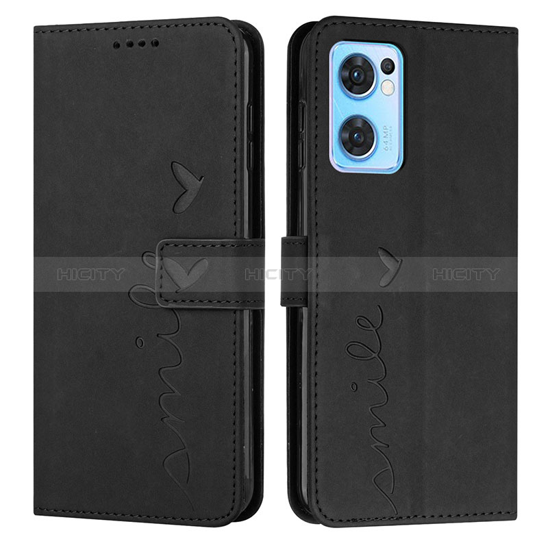 Coque Portefeuille Livre Cuir Etui Clapet Y03X pour OnePlus Nord CE 2 5G Noir Plus