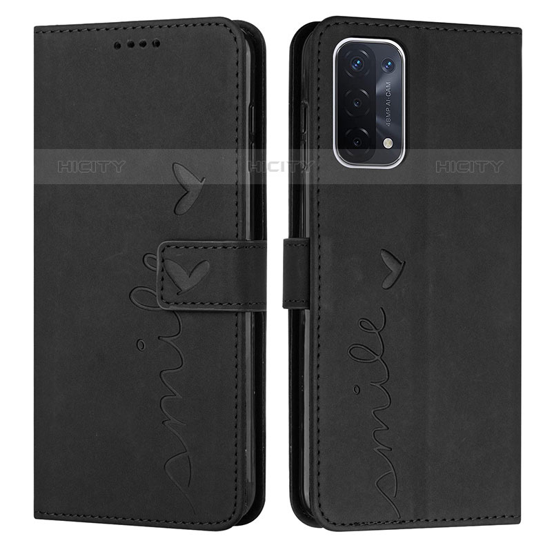 Coque Portefeuille Livre Cuir Etui Clapet Y03X pour OnePlus Nord N200 5G Noir Plus