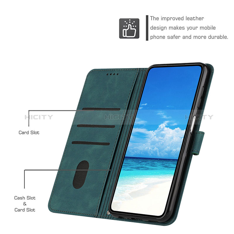 Coque Portefeuille Livre Cuir Etui Clapet Y03X pour Oppo A16 Plus