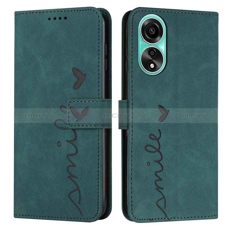 Coque Portefeuille Livre Cuir Etui Clapet Y03X pour Oppo A38 Plus