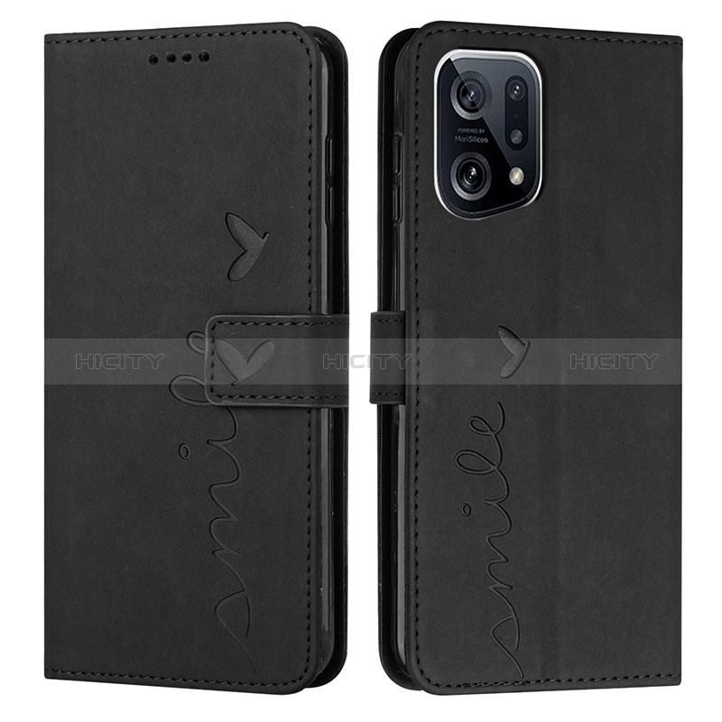 Coque Portefeuille Livre Cuir Etui Clapet Y03X pour Oppo Find X5 5G Plus