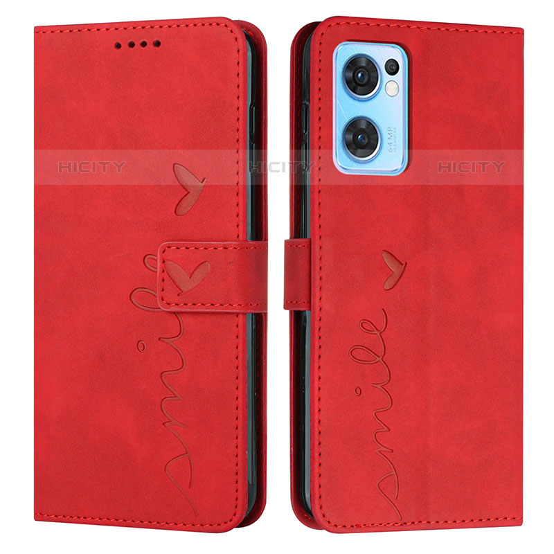 Coque Portefeuille Livre Cuir Etui Clapet Y03X pour Oppo Reno7 5G Plus