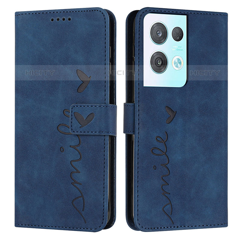 Coque Portefeuille Livre Cuir Etui Clapet Y03X pour Oppo Reno8 Pro 5G Plus