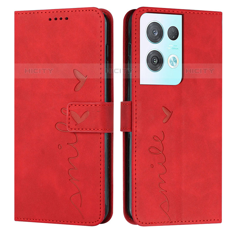 Coque Portefeuille Livre Cuir Etui Clapet Y03X pour Oppo Reno8 Pro 5G Plus