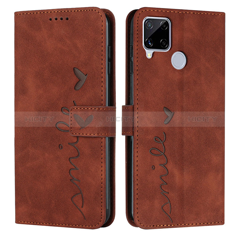 Coque Portefeuille Livre Cuir Etui Clapet Y03X pour Realme 7i RMX2193 Plus