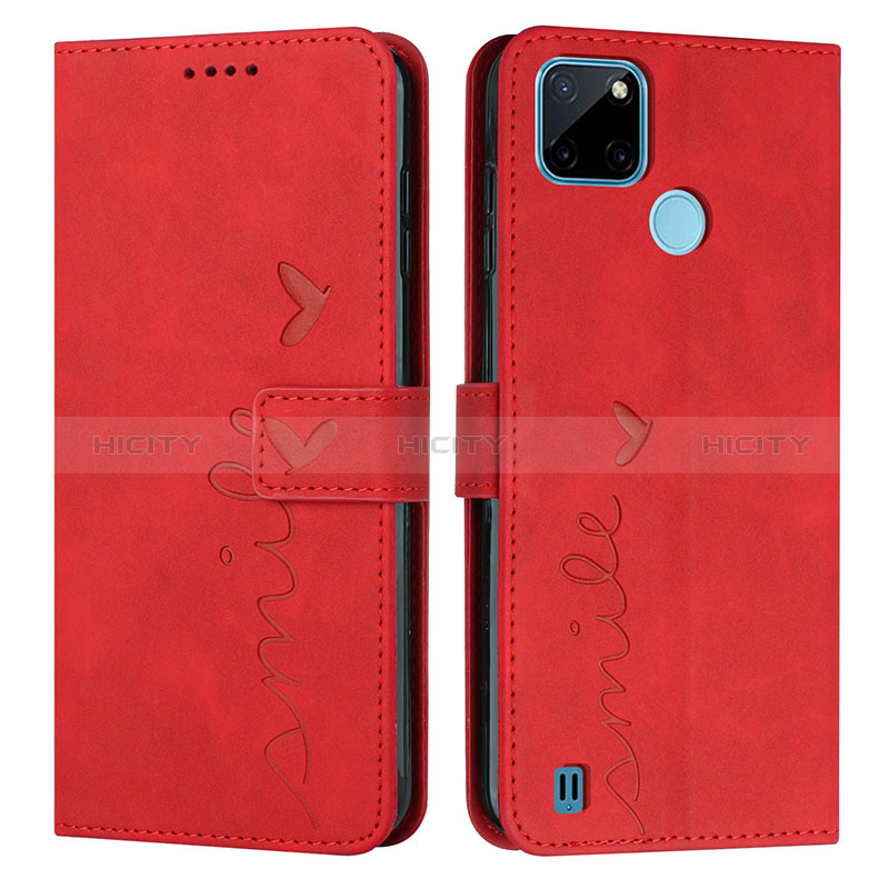 Coque Portefeuille Livre Cuir Etui Clapet Y03X pour Realme C25Y India Plus