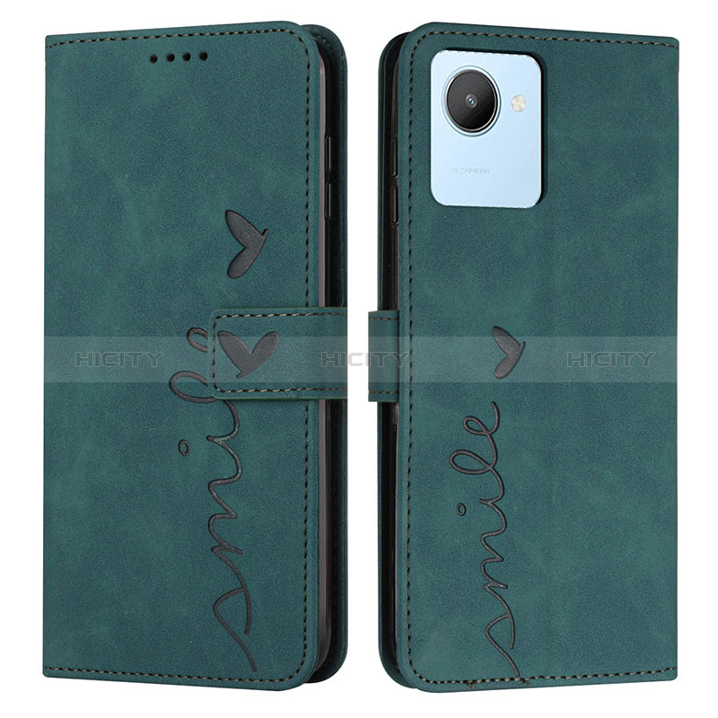 Coque Portefeuille Livre Cuir Etui Clapet Y03X pour Realme C30 Plus