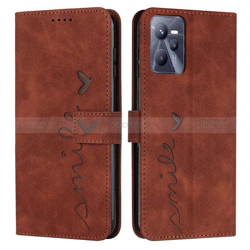 Coque Portefeuille Livre Cuir Etui Clapet Y03X pour Realme C35 Plus