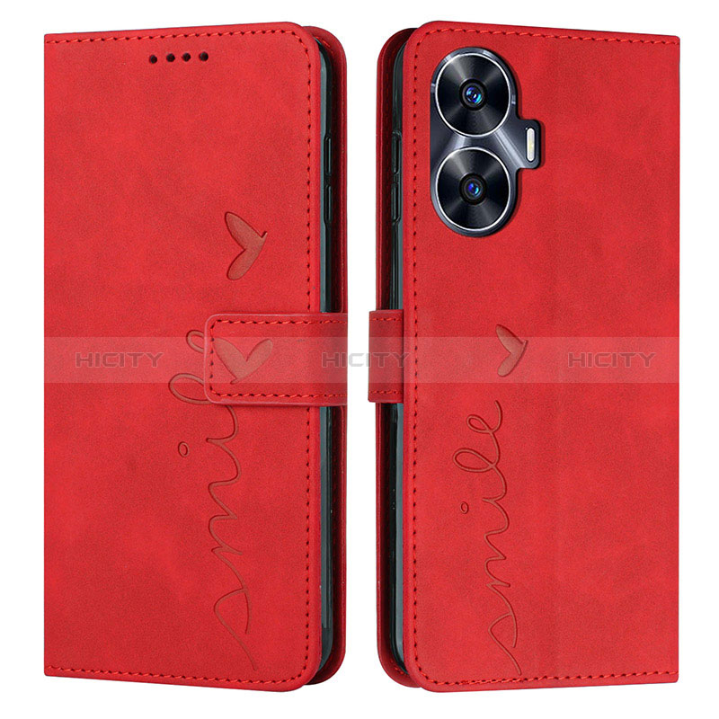 Coque Portefeuille Livre Cuir Etui Clapet Y03X pour Realme C55 Plus