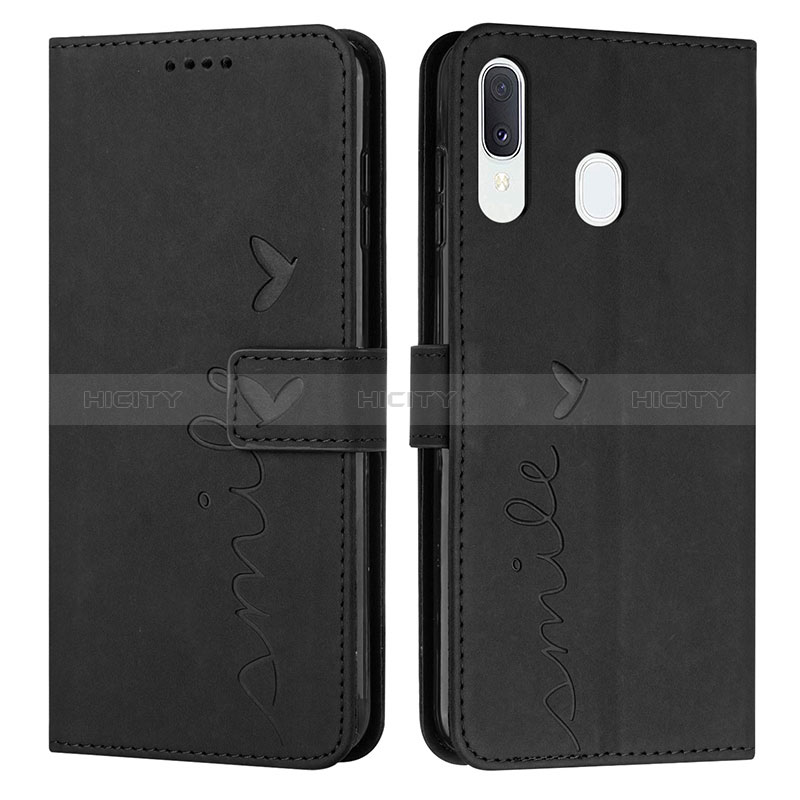 Coque Portefeuille Livre Cuir Etui Clapet Y03X pour Samsung Galaxy A20 Plus