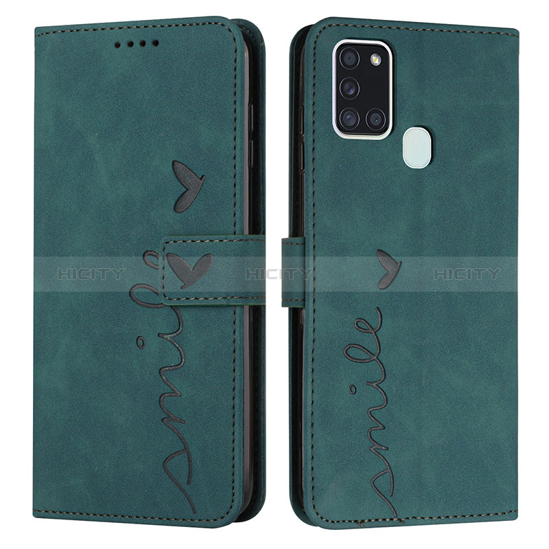 Coque Portefeuille Livre Cuir Etui Clapet Y03X pour Samsung Galaxy A21s Plus