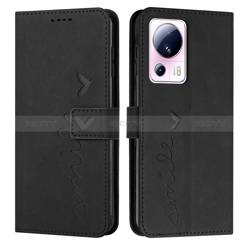 Coque Portefeuille Livre Cuir Etui Clapet Y03X pour Xiaomi Civi 2 5G Noir Plus