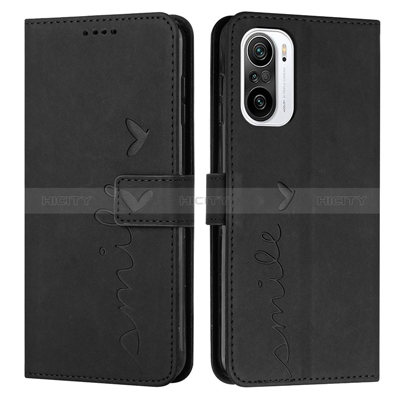 Coque Portefeuille Livre Cuir Etui Clapet Y03X pour Xiaomi Mi 11i 5G Noir Plus