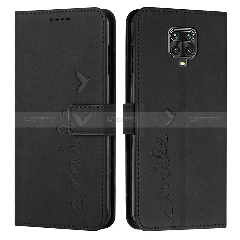 Coque Portefeuille Livre Cuir Etui Clapet Y03X pour Xiaomi Poco M2 Pro Noir Plus