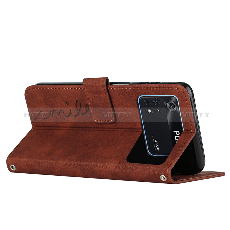 Coque Portefeuille Livre Cuir Etui Clapet Y03X pour Xiaomi Poco M4 Pro 4G Plus