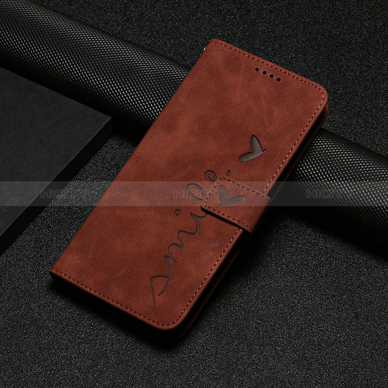 Coque Portefeuille Livre Cuir Etui Clapet Y03X pour Xiaomi Poco X5 Pro 5G Marron Plus